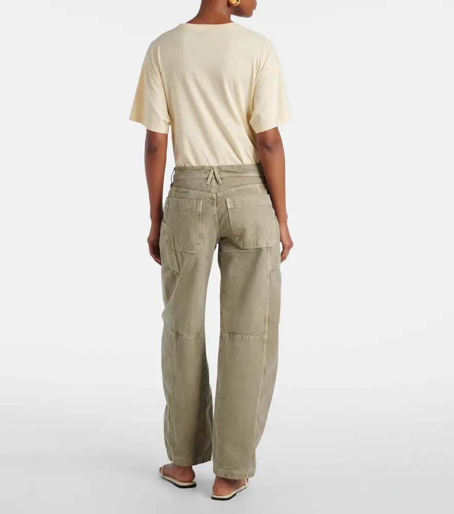 SLVRLAKE Rookie cotton barrel-leg cargo pants | Thumbnail 2 SLVRLAKE Rookie cotton barrel-leg cargo pants | Thumbnail 2