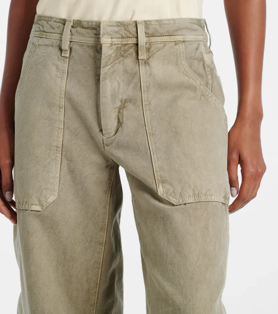 SLVRLAKE Rookie cotton barrel-leg cargo pants | Thumbnail 4 SLVRLAKE Rookie cotton barrel-leg cargo pants | Thumbnail 4