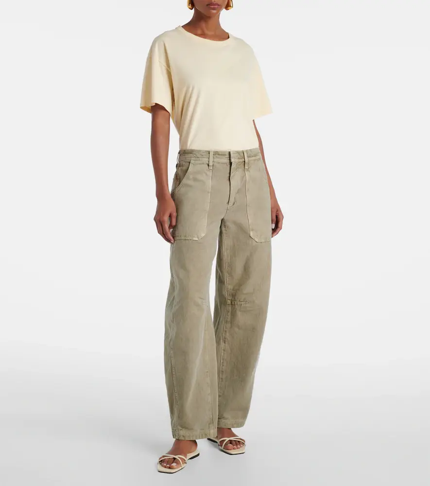 SLVRLAKE Rookie cotton barrel-leg cargo pants | Thumbnail 5 SLVRLAKE Rookie cotton barrel-leg cargo pants | Thumbnail 5