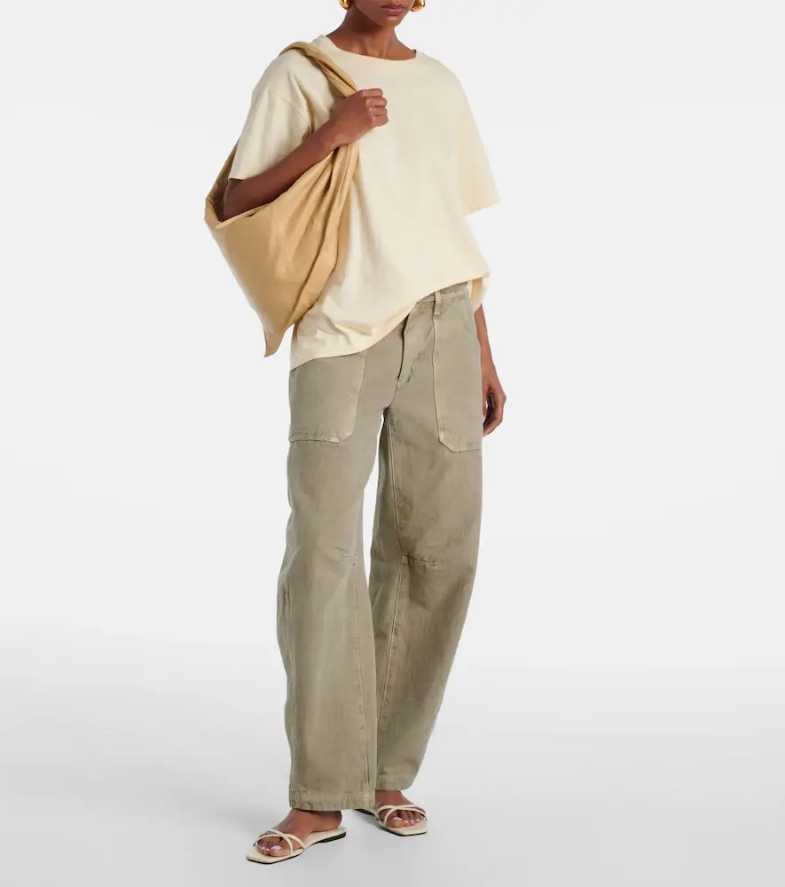 SLVRLAKE Rookie cotton barrel-leg cargo pants | Thumbnail 6 SLVRLAKE Rookie cotton barrel-leg cargo pants | Thumbnail 6