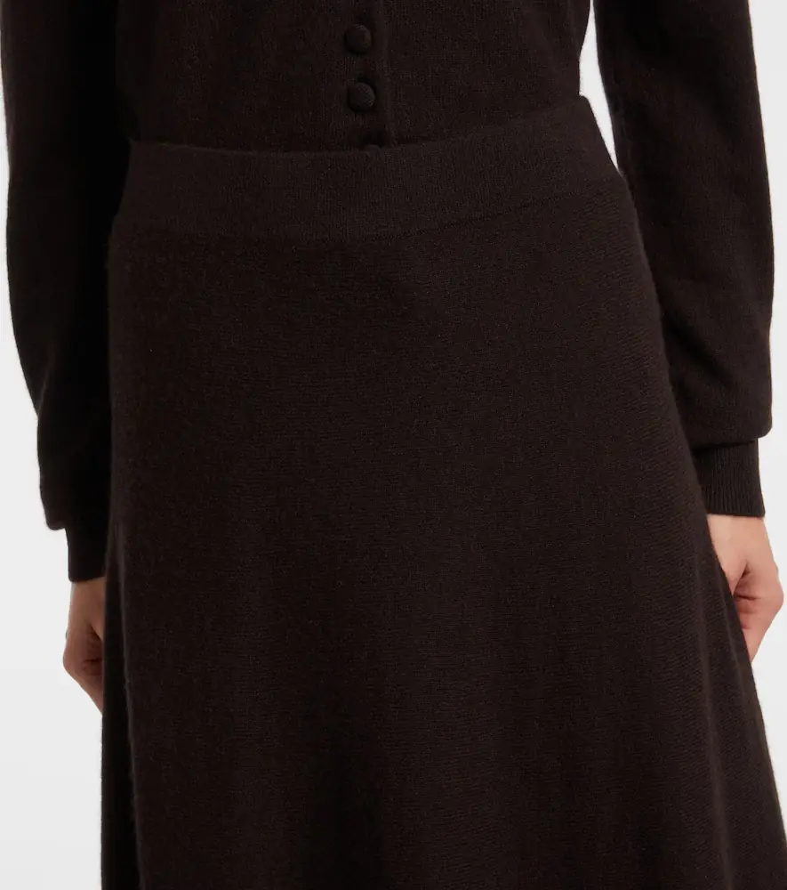 Lisa Yang Torie high-rise cashmere maxi skirt | Thumbnail 3