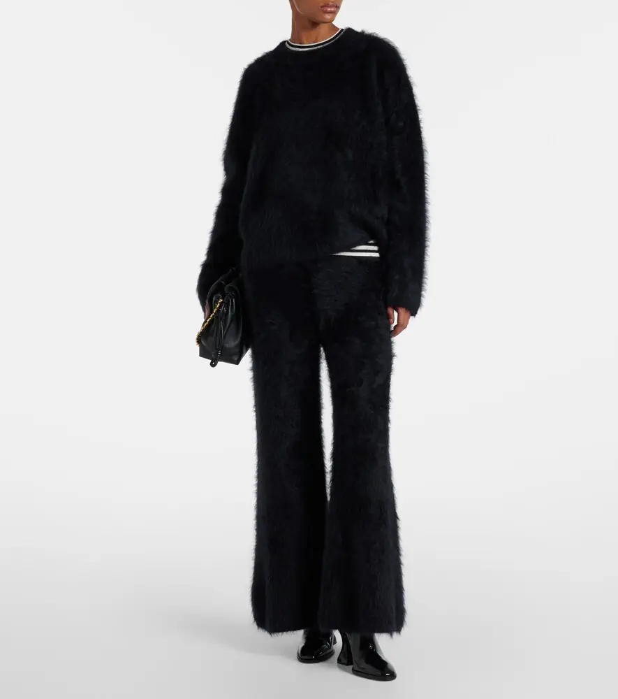 Lisa Yang Ellery brushed cashmere flared pants | Thumbnail 5
