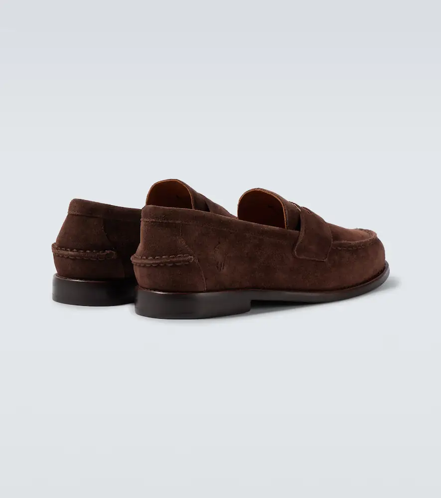Polo Ralph Lauren Logo suede loafers | Thumbnail 3 Polo Ralph Lauren Logo suede loafers | Thumbnail 3