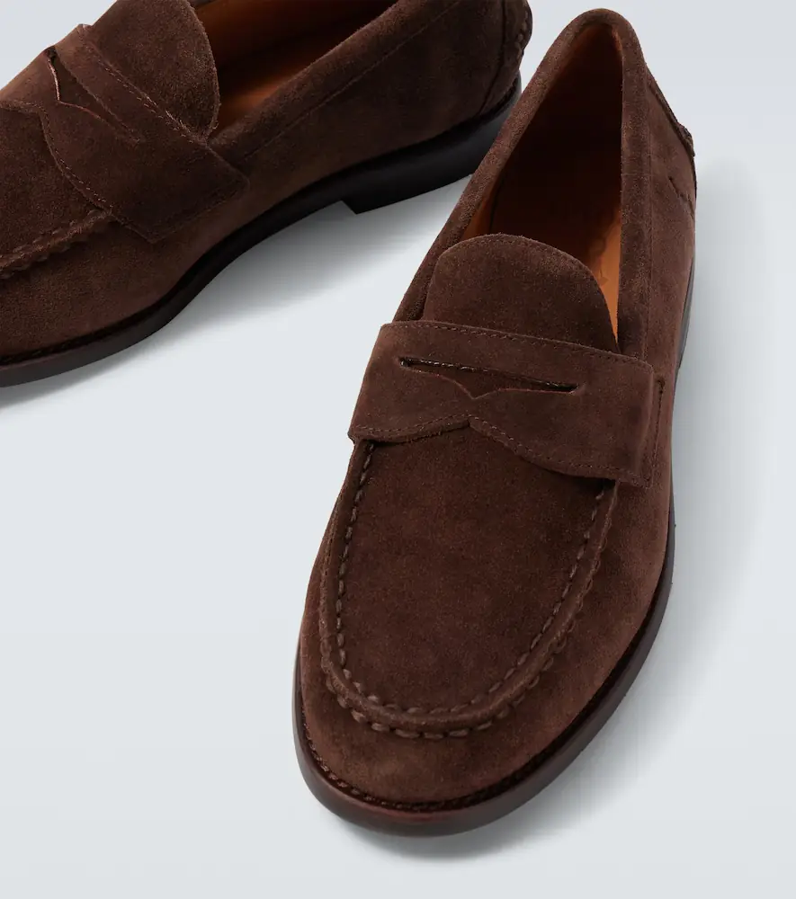 Polo Ralph Lauren Logo suede loafers | Thumbnail 5 Polo Ralph Lauren Logo suede loafers | Thumbnail 5