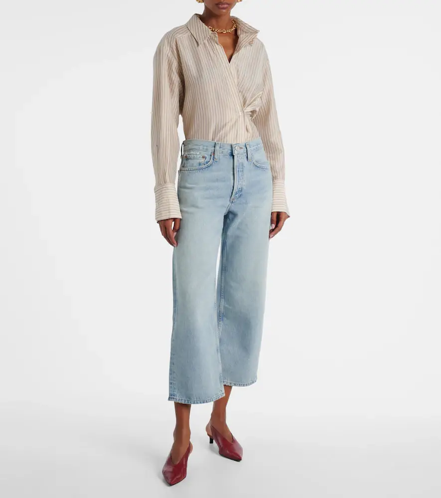 AGOLDE Arc cropped mid-rise wide-leg jeans | Thumbnail 7 AGOLDE Arc cropped mid-rise wide-leg jeans | Thumbnail 7
