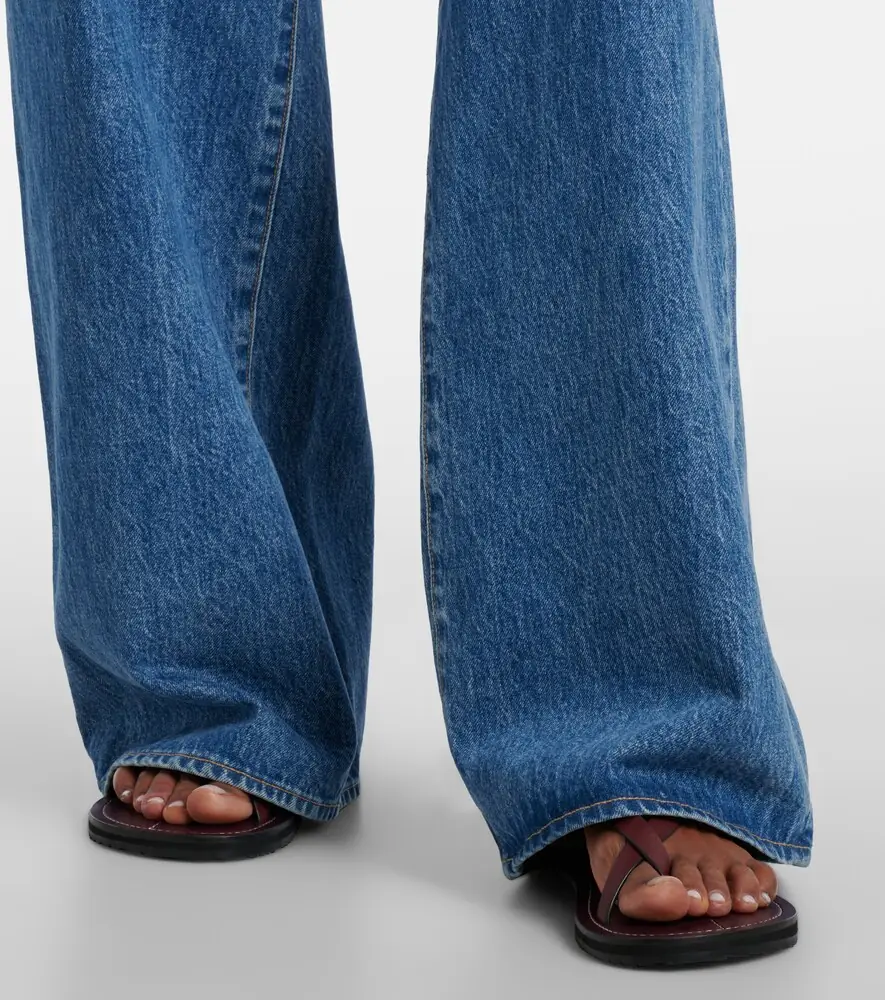 SLVRLAKE Eva high-rise wide-leg jeans | Thumbnail 4