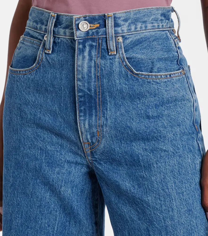 SLVRLAKE Eva high-rise wide-leg jeans | Thumbnail 5