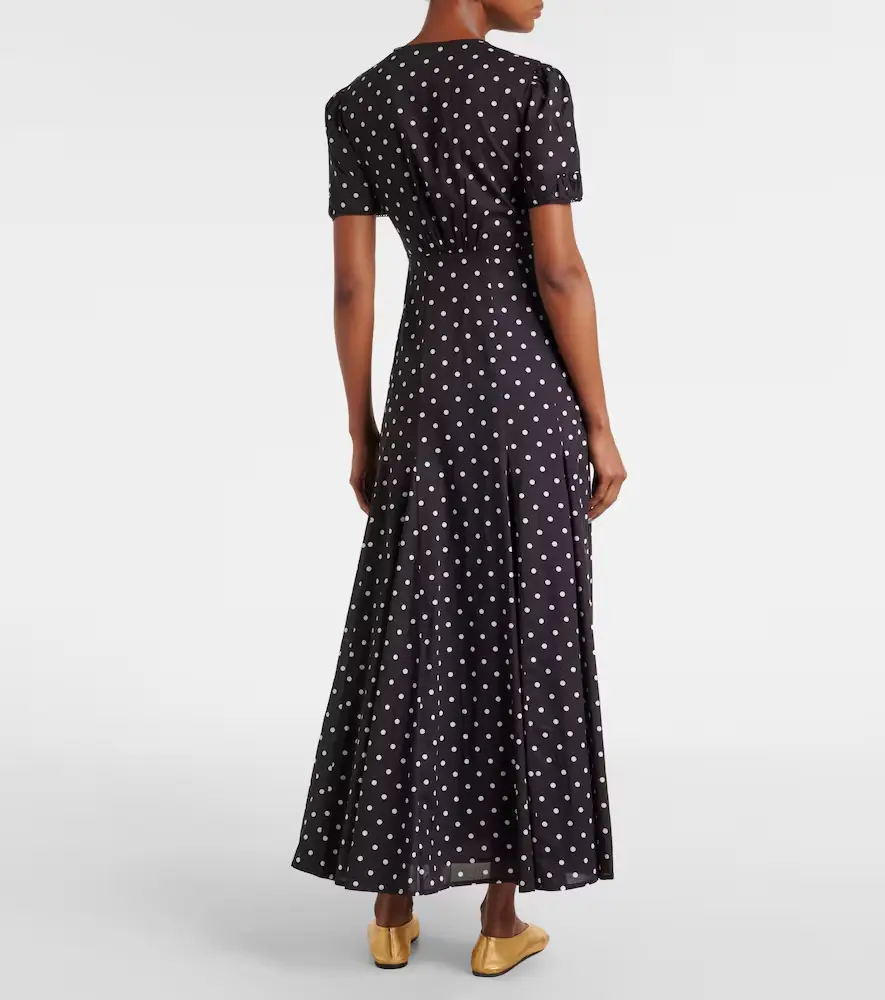 Posse Paloma polka-dot maxi dress | Thumbnail 2