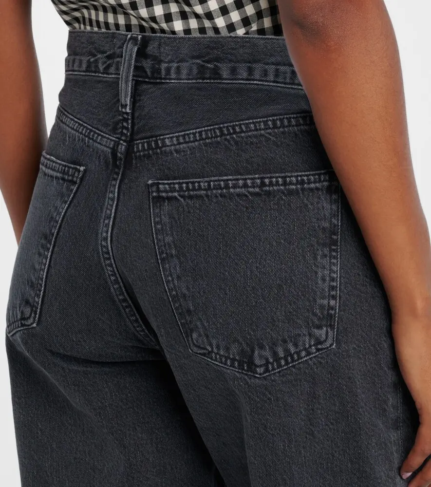 AGOLDE Arc cropped mid-rise wide-leg jeans | Thumbnail 7