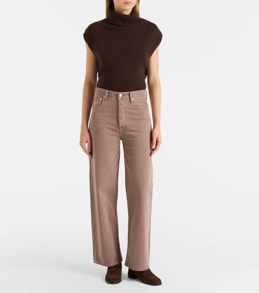 AGOLDE Ren Crop high-rise wide-leg jeans | Thumbnail 4 AGOLDE Ren Crop high-rise wide-leg jeans | Thumbnail 4