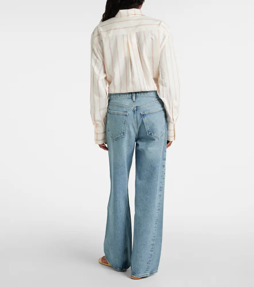 AGOLDE Twist low-rise wide-leg jeans | Thumbnail 2