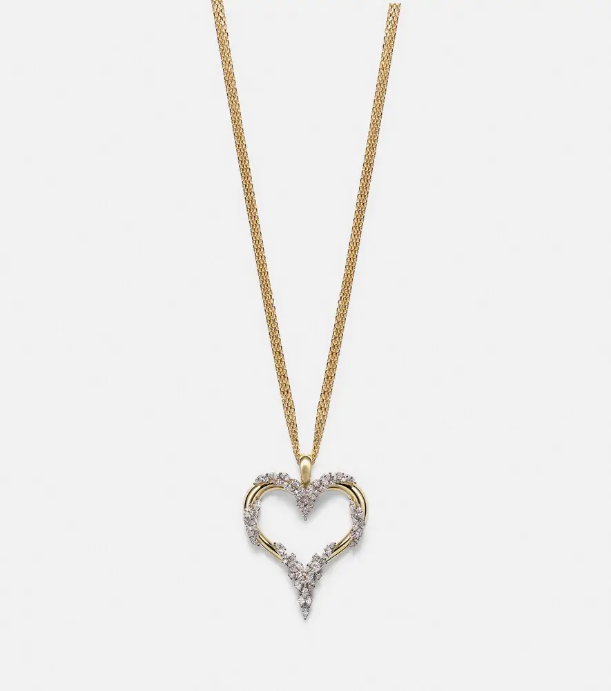 YEPREM Golden Strada 18kt white and yellow gold necklace with diamonds | Thumbnail 2 YEPREM Golden Strada 18kt white and yellow gold necklace with diamonds | Thumbnail 2