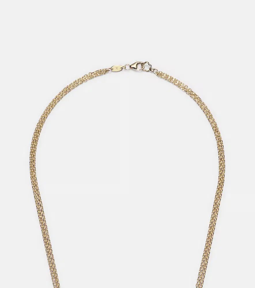 YEPREM Golden Strada 18kt white and yellow gold necklace with diamonds | Thumbnail 3 YEPREM Golden Strada 18kt white and yellow gold necklace with diamonds | Thumbnail 3