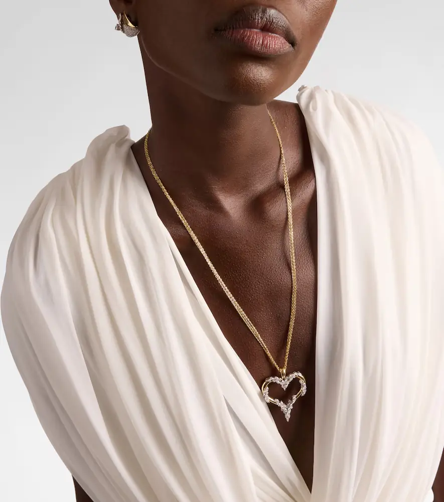 YEPREM Golden Strada 18kt white and yellow gold necklace with diamonds | Thumbnail 6 YEPREM Golden Strada 18kt white and yellow gold necklace with diamonds | Thumbnail 6