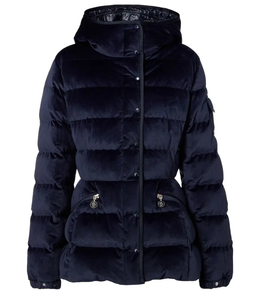 Moncler Barante velour twill down jacket | Image 1 Moncler Barante velour twill down jacket | Image 1