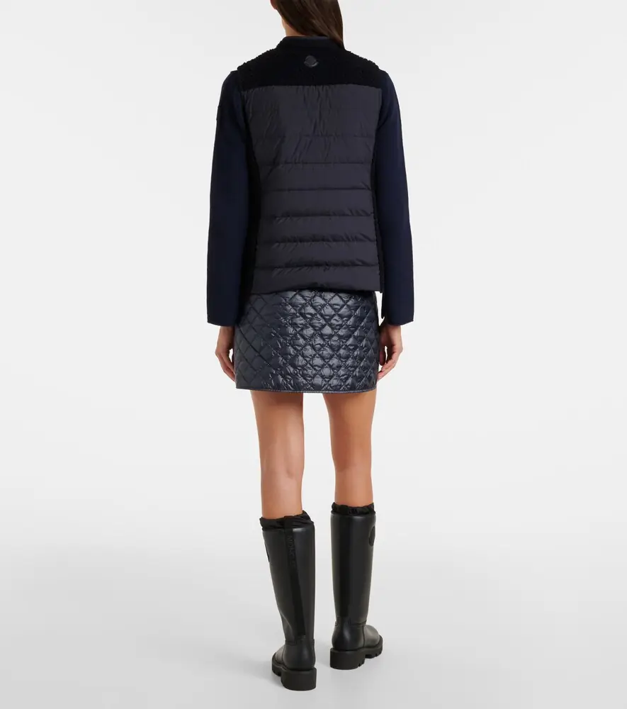 Moncler Virgin wool bouclé vest | Thumbnail 5