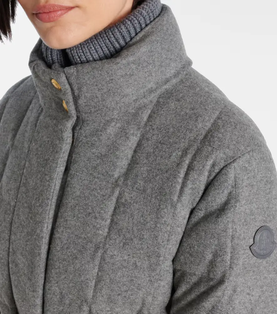 Moncler Belted quilted down jacket | Thumbnail 5 Moncler Belted quilted down jacket | Thumbnail 5