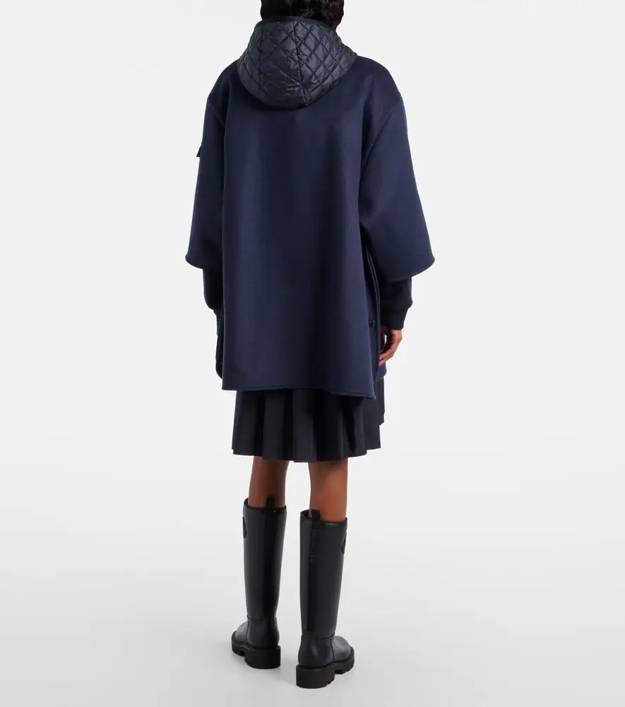Moncler Wool-blend cape | Thumbnail 5 Moncler Wool-blend cape | Thumbnail 5