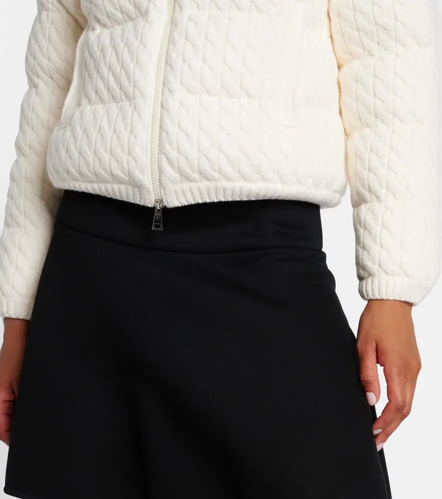 Moncler Cotton-blend down jacket | Thumbnail 6 Moncler Cotton-blend down jacket | Thumbnail 6