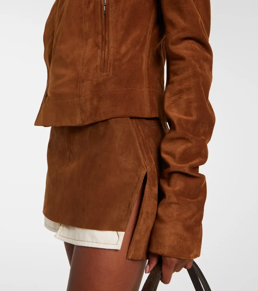 Rick Owens Suede jacket | Thumbnail 4 Rick Owens Suede jacket | Thumbnail 4