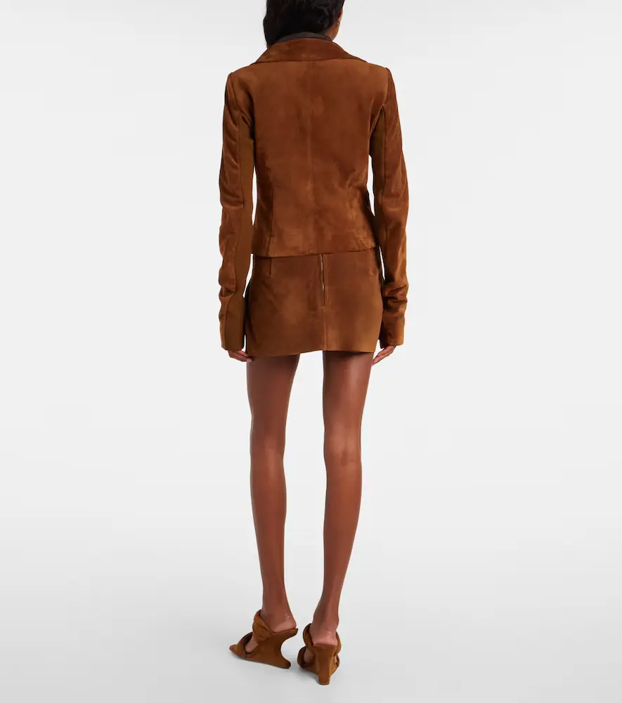 Rick Owens Suede jacket | Thumbnail 6 Rick Owens Suede jacket | Thumbnail 6