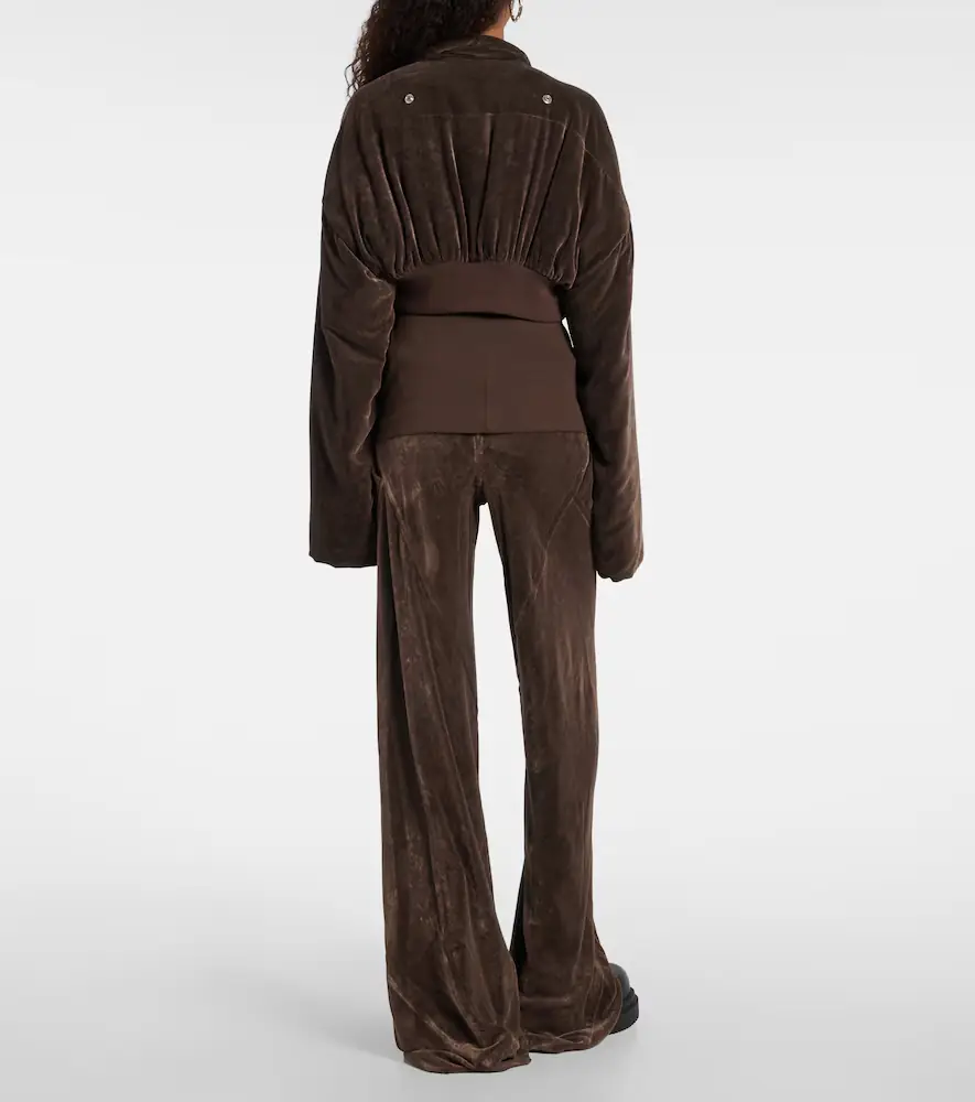 Rick Owens Hollywood cropped jacket | Thumbnail 2