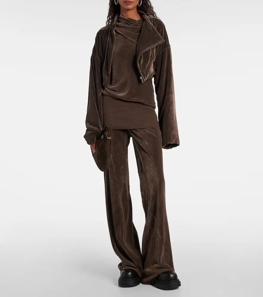 Rick Owens Hollywood cropped jacket | Thumbnail 3