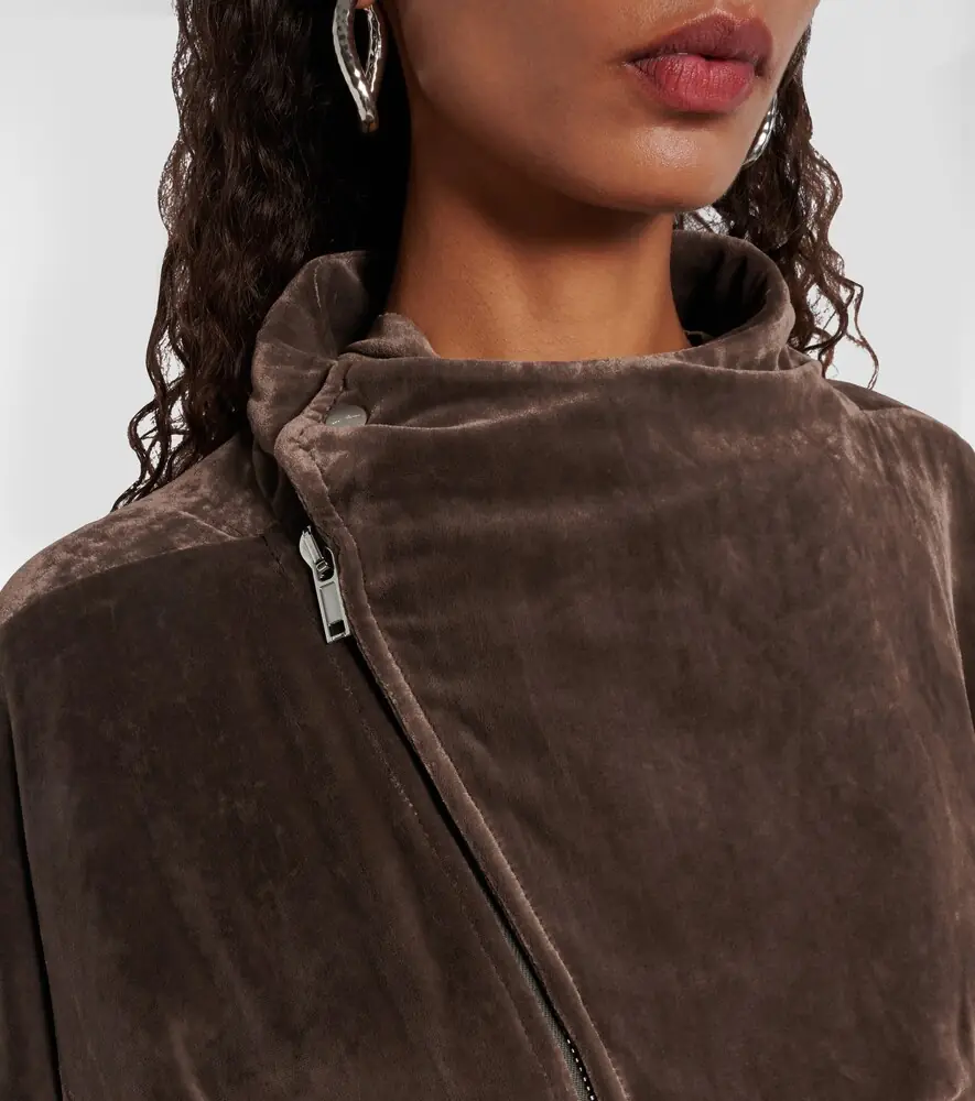 Rick Owens Hollywood cropped jacket | Thumbnail 4