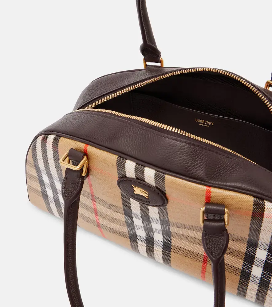 Burberry Highlands coated jacquard tote bag | Thumbnail 3