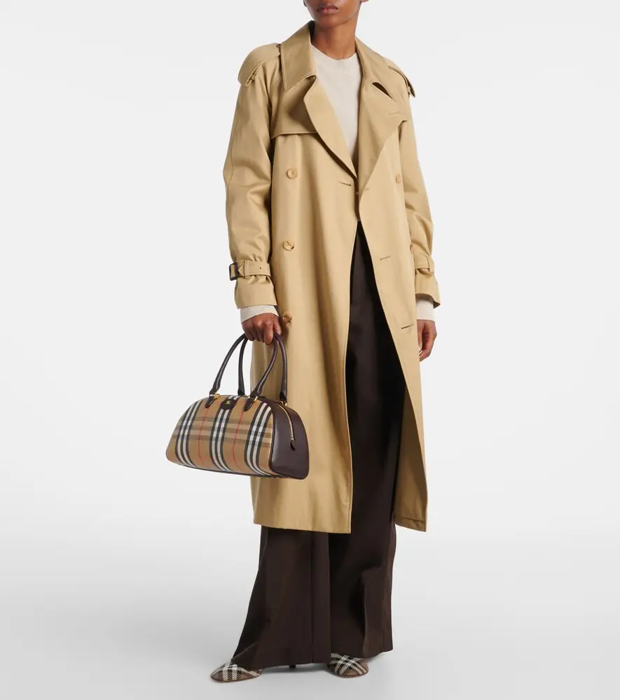 Burberry Highlands coated jacquard tote bag | Thumbnail 6