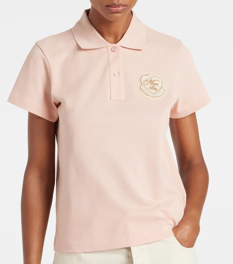 Moncler Logo cotton polo shirt | Thumbnail 2