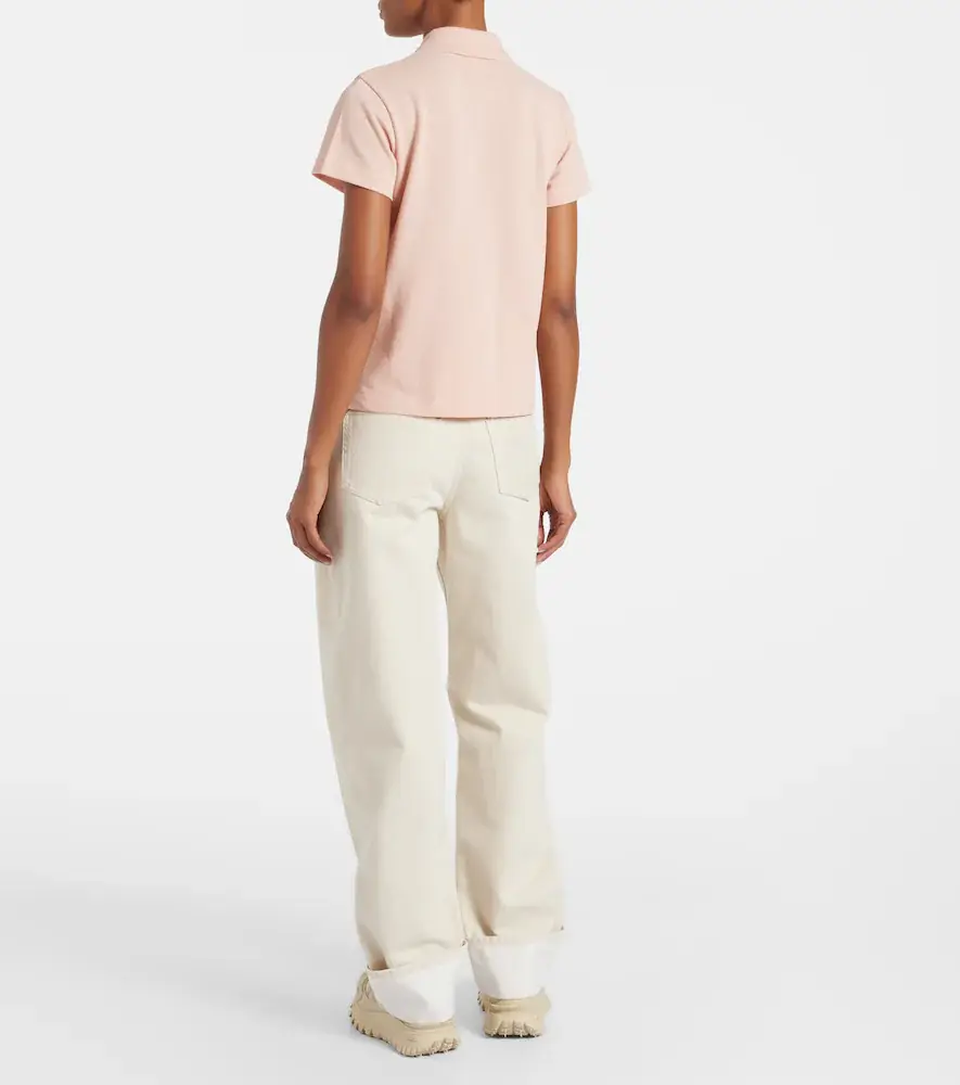 Moncler Logo cotton polo shirt | Thumbnail 3
