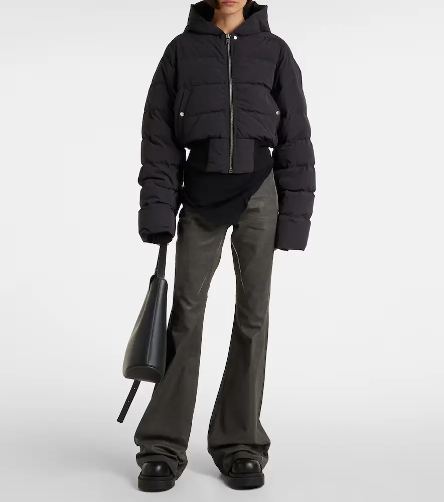 Rick Owens Hooded down jacket | Thumbnail 4 Rick Owens Hooded down jacket | Thumbnail 4