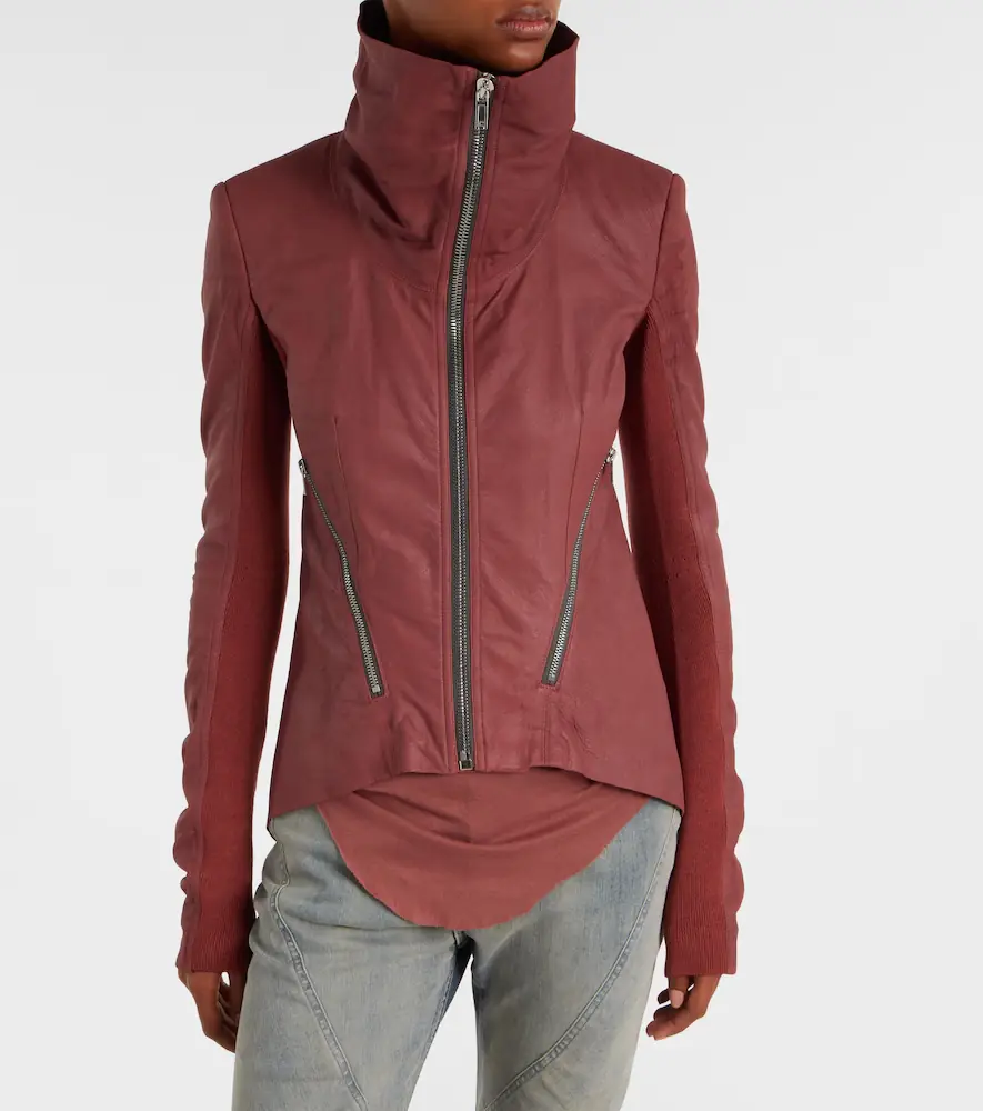 Rick Owens Leather jacket | Thumbnail 3 Rick Owens Leather jacket | Thumbnail 3