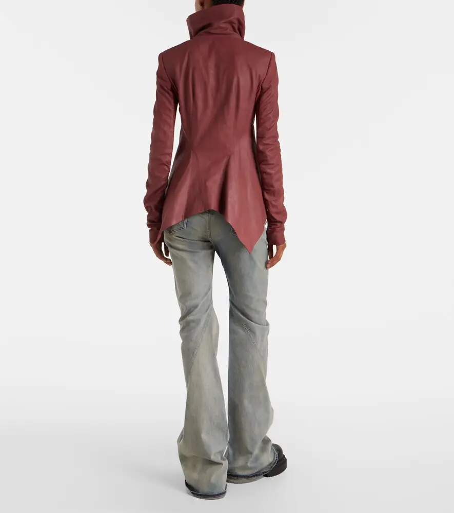 Rick Owens Leather jacket | Thumbnail 4 Rick Owens Leather jacket | Thumbnail 4