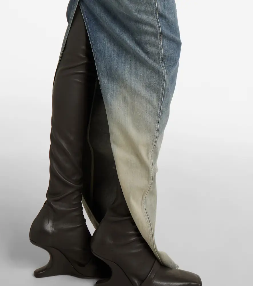 Rick Owens Denim bustier dress | Thumbnail 4