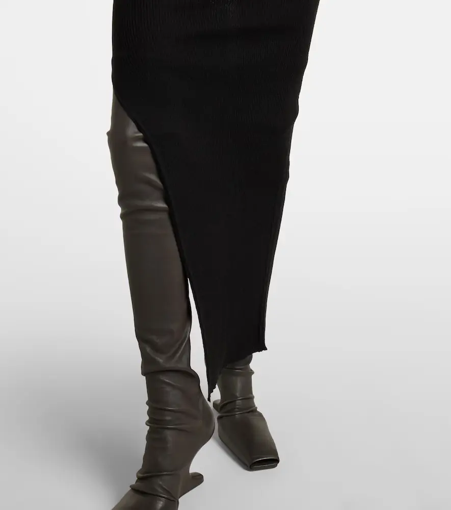 Rick Owens Athena virgin wool maxi dress | Thumbnail 2