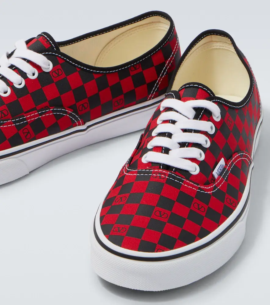 Valentino Garavani x Vans VLogo checked sneakers | Thumbnail 3 Valentino Garavani x Vans VLogo checked sneakers | Thumbnail 3