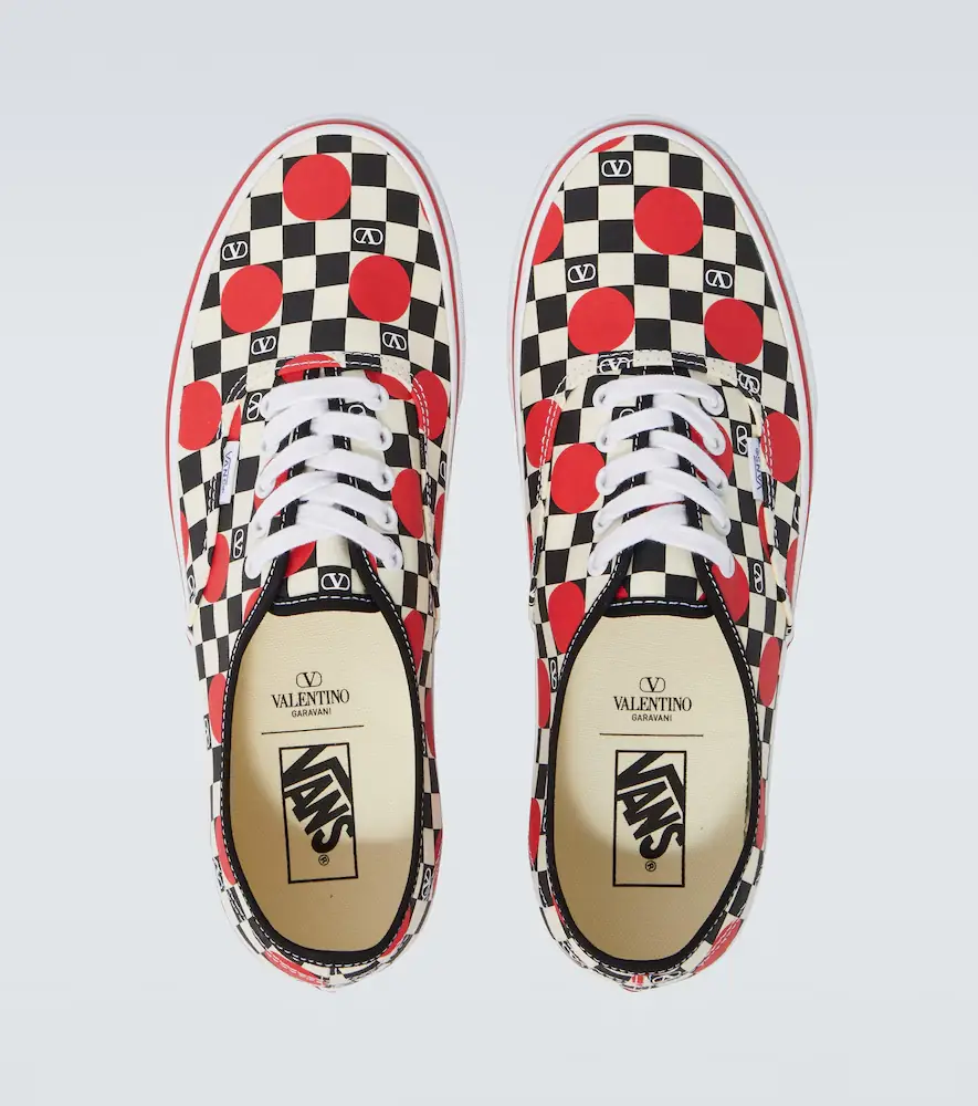 Valentino Garavani x Vans VLogo canvas sneakers | Thumbnail 2