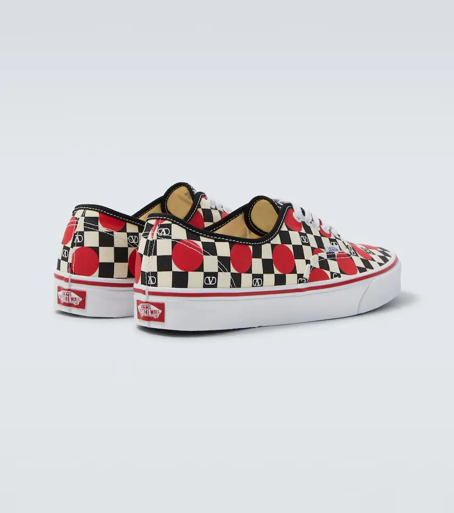 Valentino Garavani x Vans VLogo canvas sneakers | Thumbnail 3