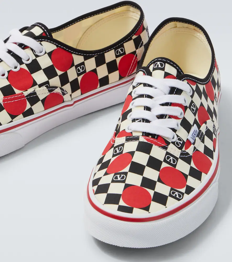 Valentino Garavani x Vans VLogo canvas sneakers | Thumbnail 7