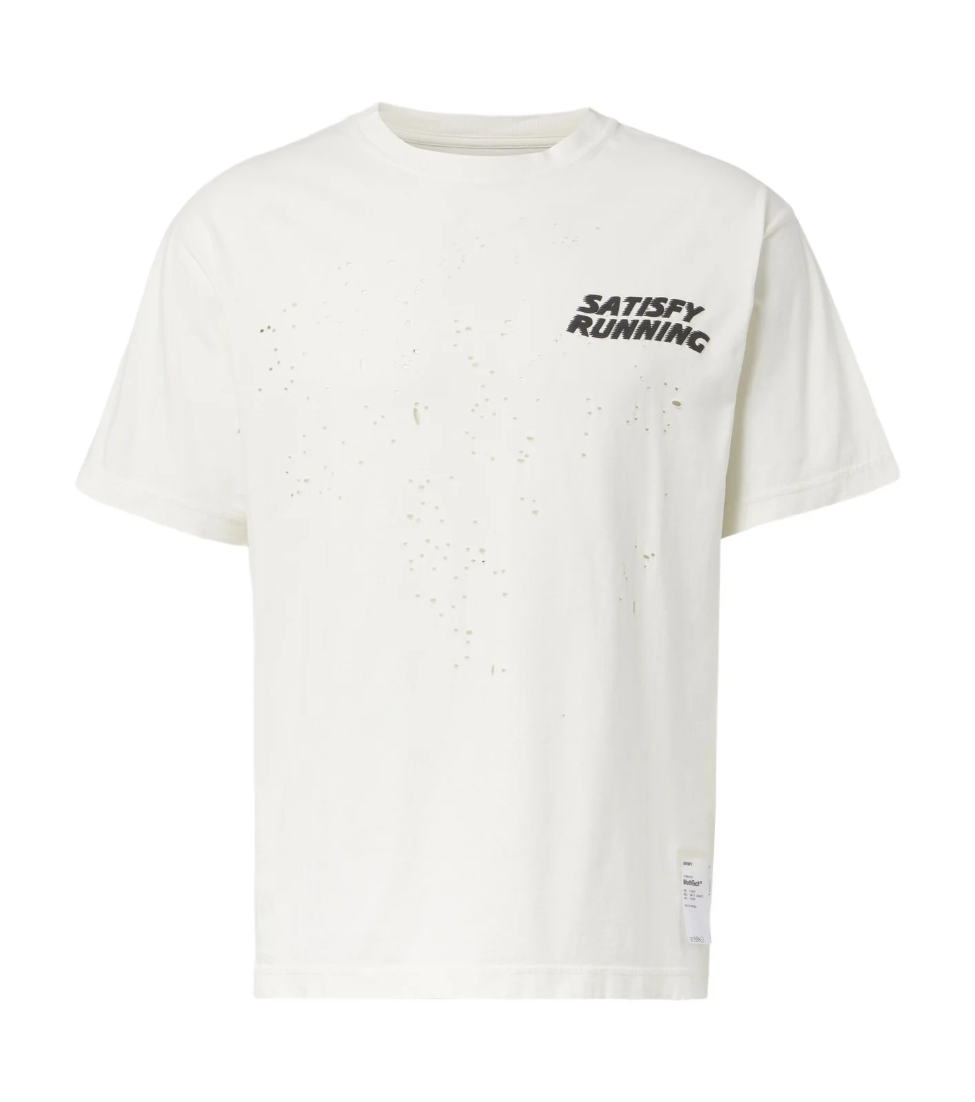 Distressed logo cotton jersey T-shirt Distressed logo cotton jersey T-shirt
