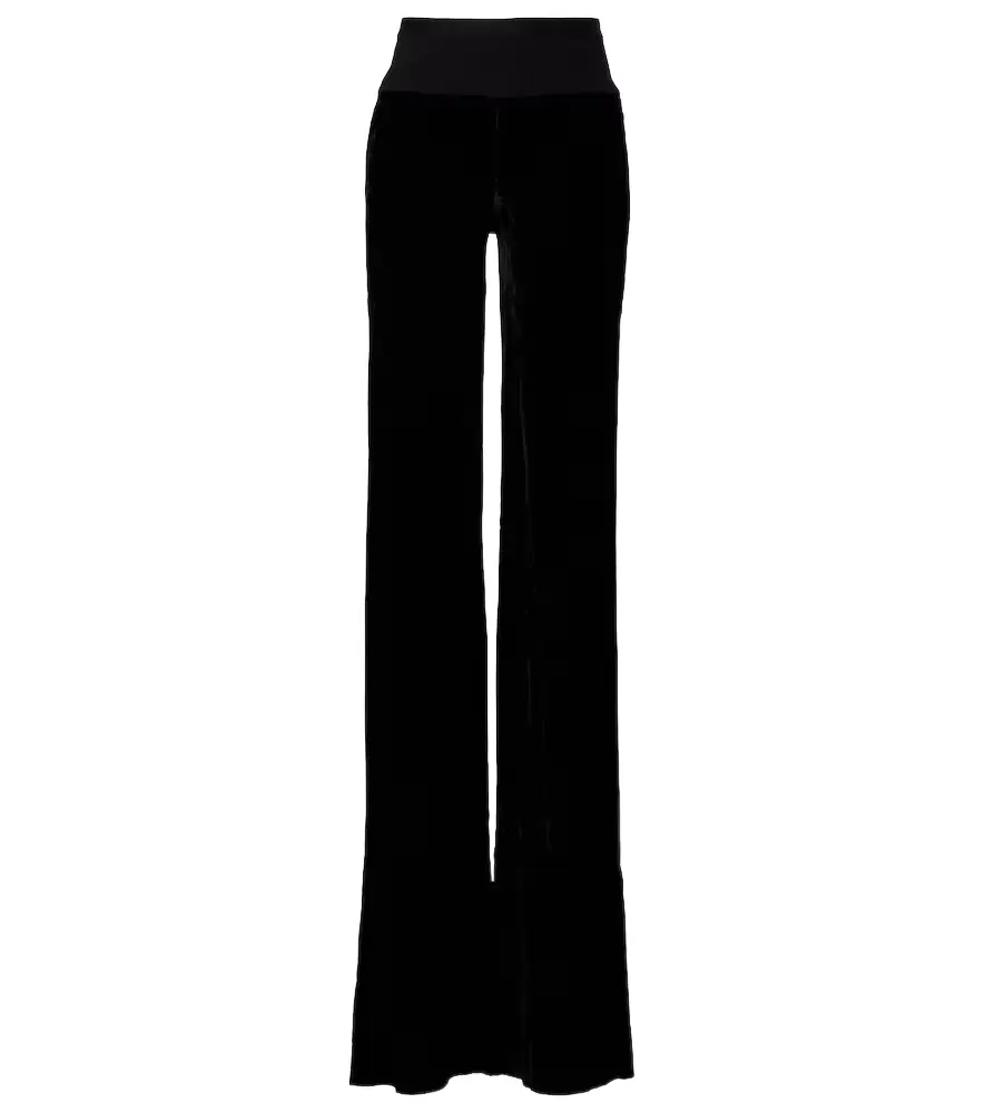 Rick Owens Bias cady crêpe wide-leg pants