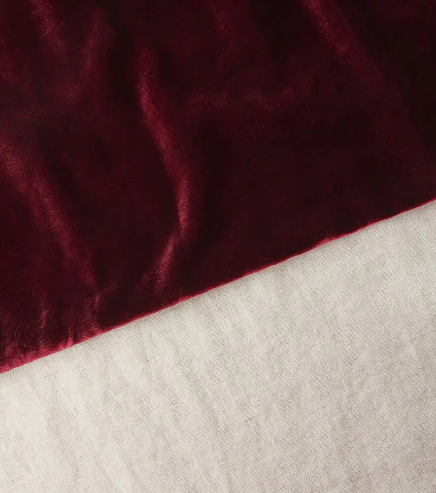 Once Milano Velvet-trimmed linen tablecloth | Thumbnail 3