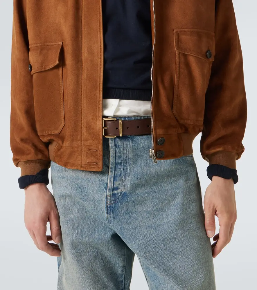 Miu Miu Embossed suede blouson | Thumbnail 2