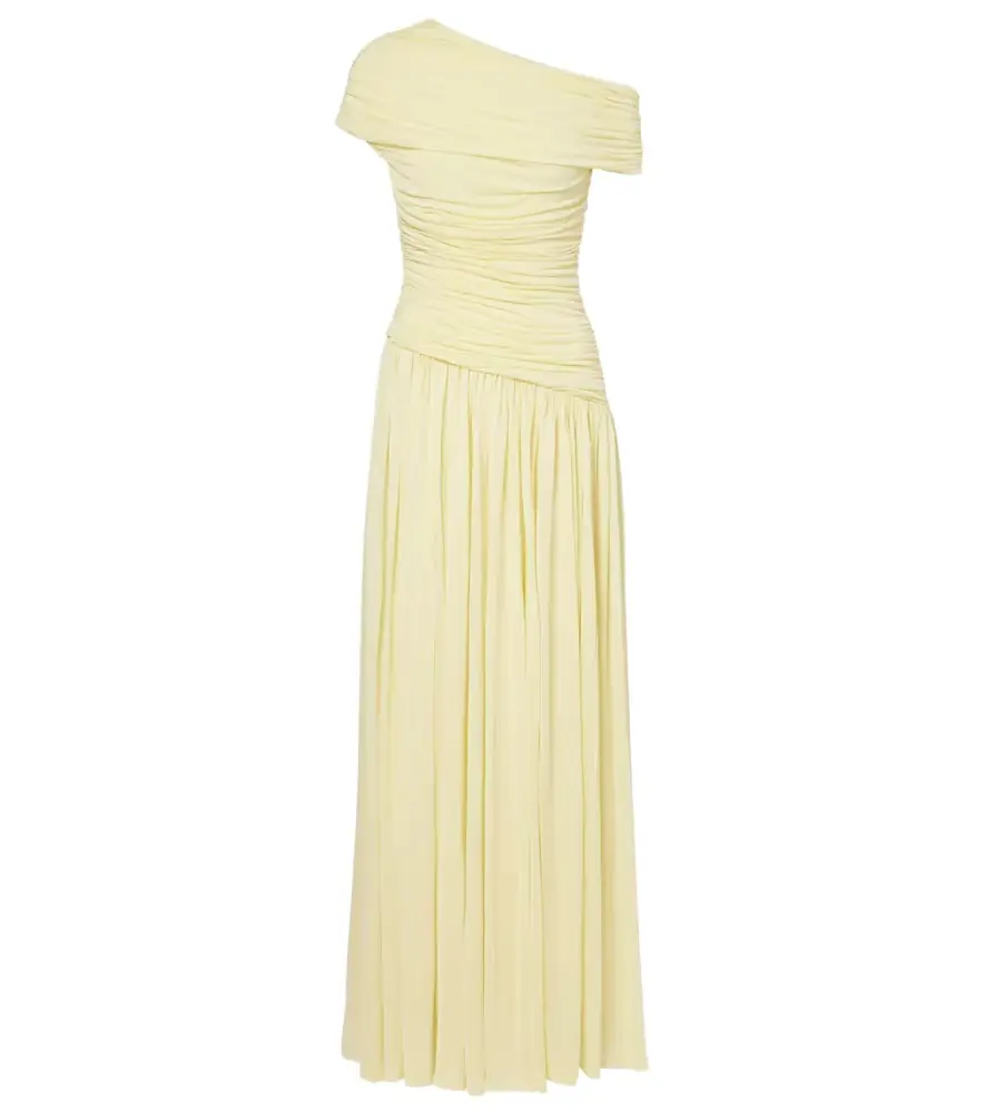Simkhai Rhiannon gathered jersey maxi dress | Image 1 Simkhai Rhiannon gathered jersey maxi dress | Image 1