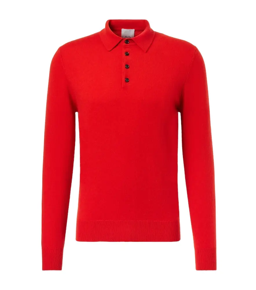 Allude Cashmere polo sweater