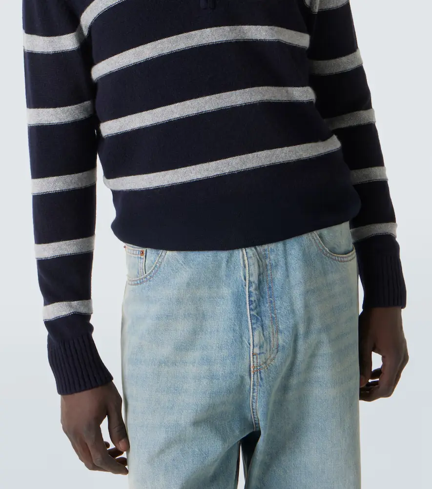 Allude Wool and cashmere half-zip sweater | Thumbnail 7 Allude Wool and cashmere half-zip sweater | Thumbnail 7