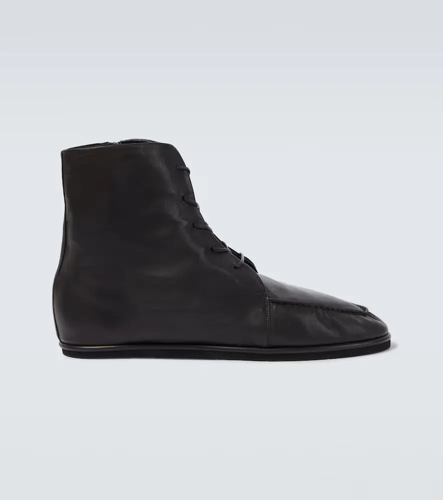 Auralee Leather Derby boots | Thumbnail 5