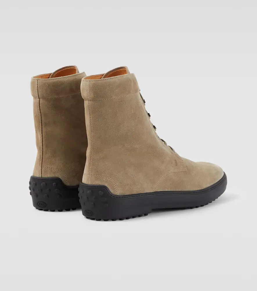 Tod's Suede combat boots | Thumbnail 2